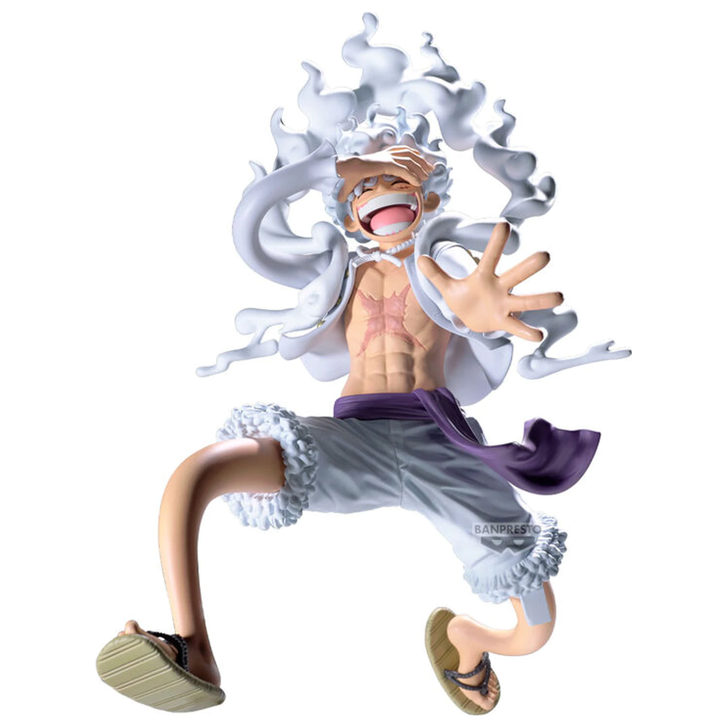 One Piece Grandista Monkey D Luffy Gear 5 Figur 27 cm Produktfoto