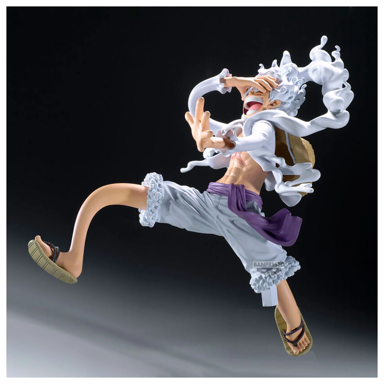 One Piece Grandista Monkey D Luffy Gear 5 Figur 27 cm Produktfoto