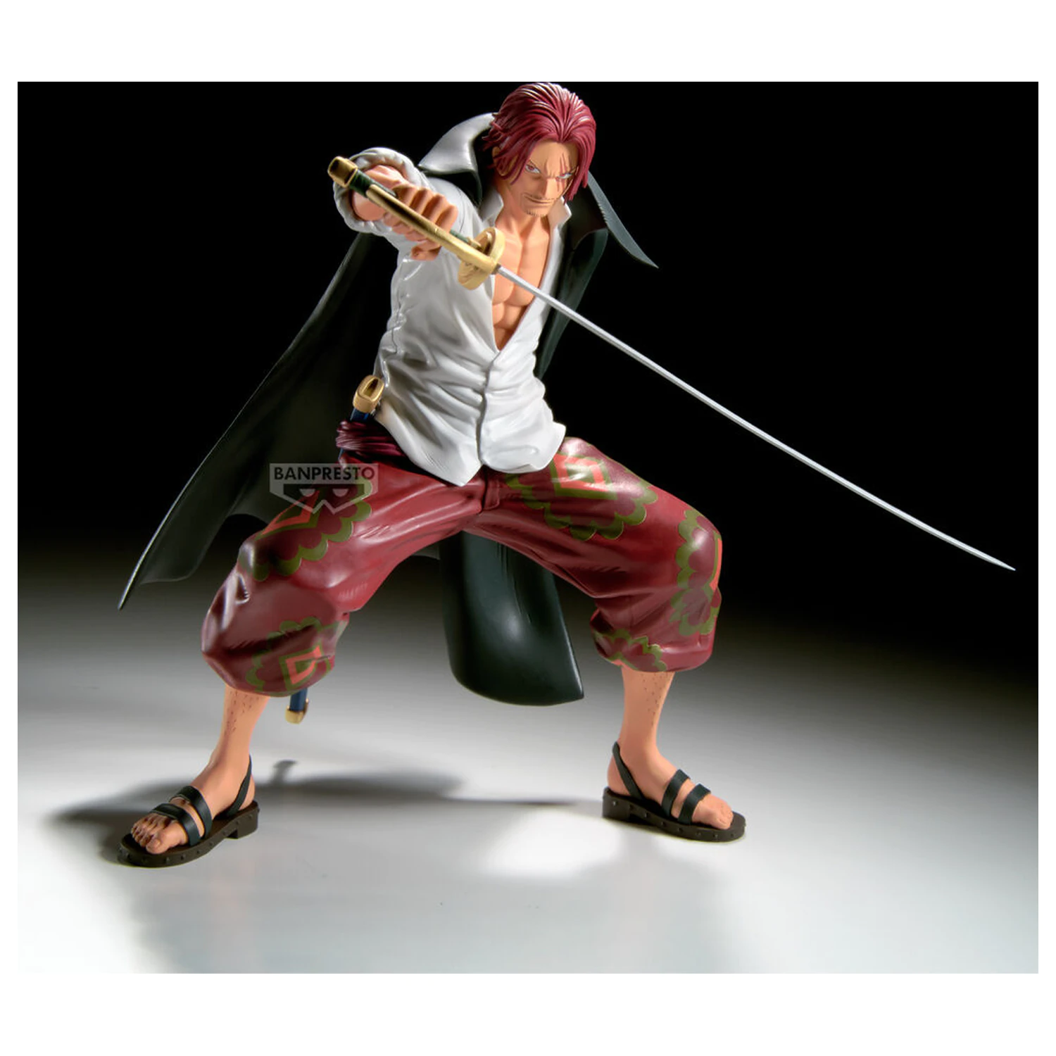 One Piece Grandista Shanks II Figur 23cm Produktfoto