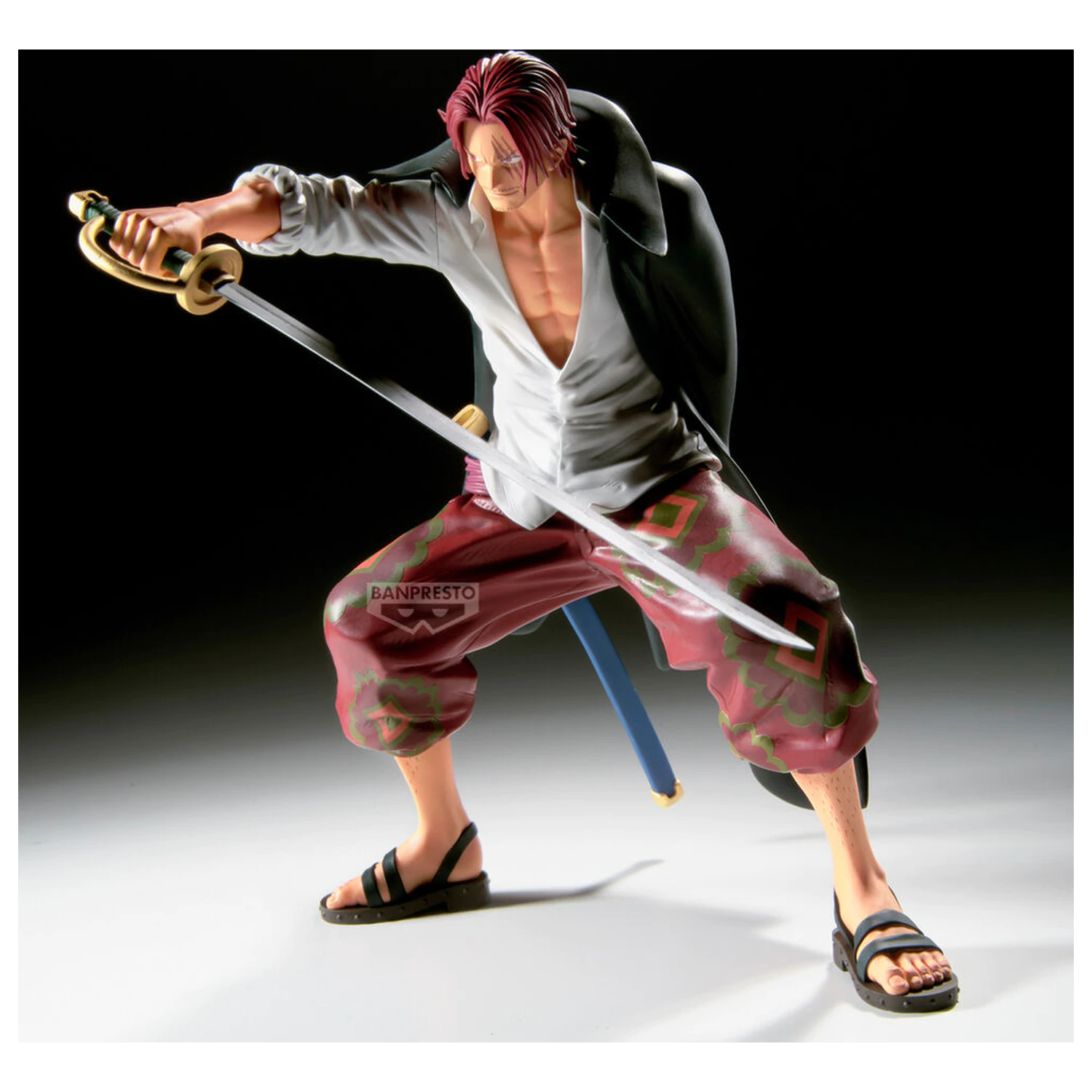 One Piece Grandista Shanks II Figur 23cm Produktfoto