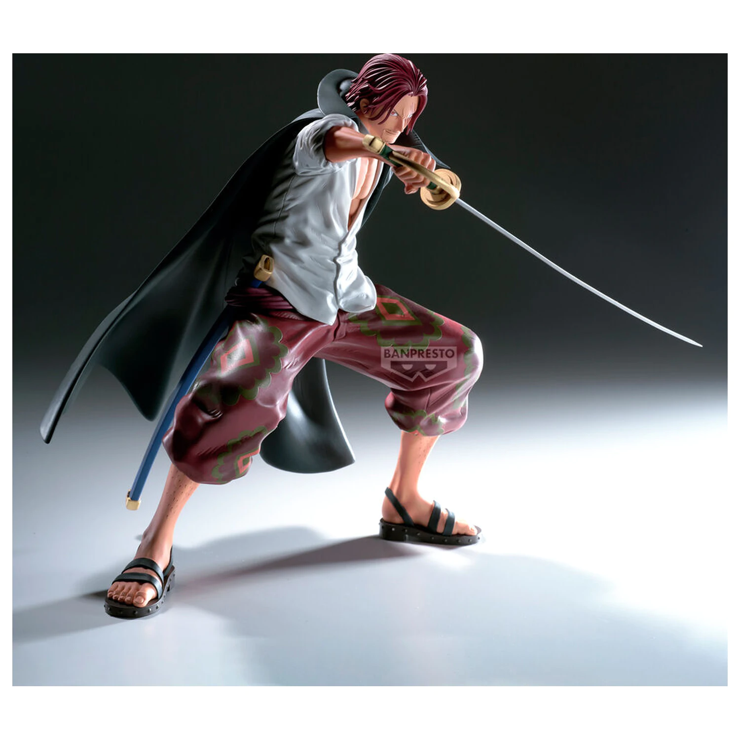 One Piece Grandista Shanks II Figur 23cm Produktfoto