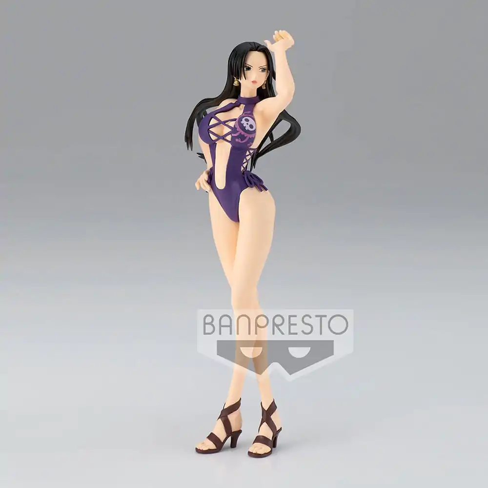 One Piece Grandline Girls on Vacation PVC Statue Boa Hancock Ver. B 19 cm Produktfoto