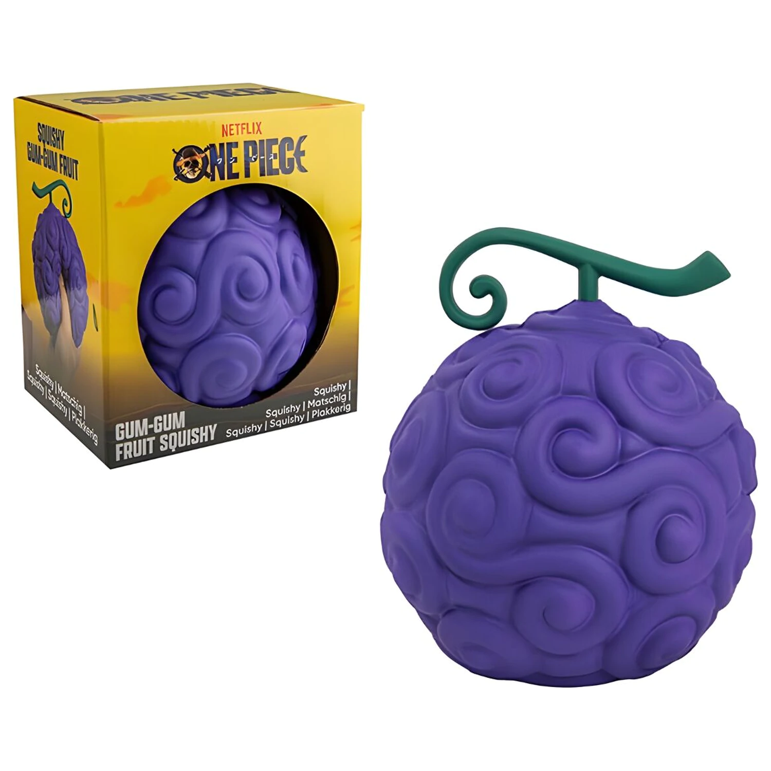 One Piece Gum-Gum Fruit Quetschfigur 12 cm Produktfoto