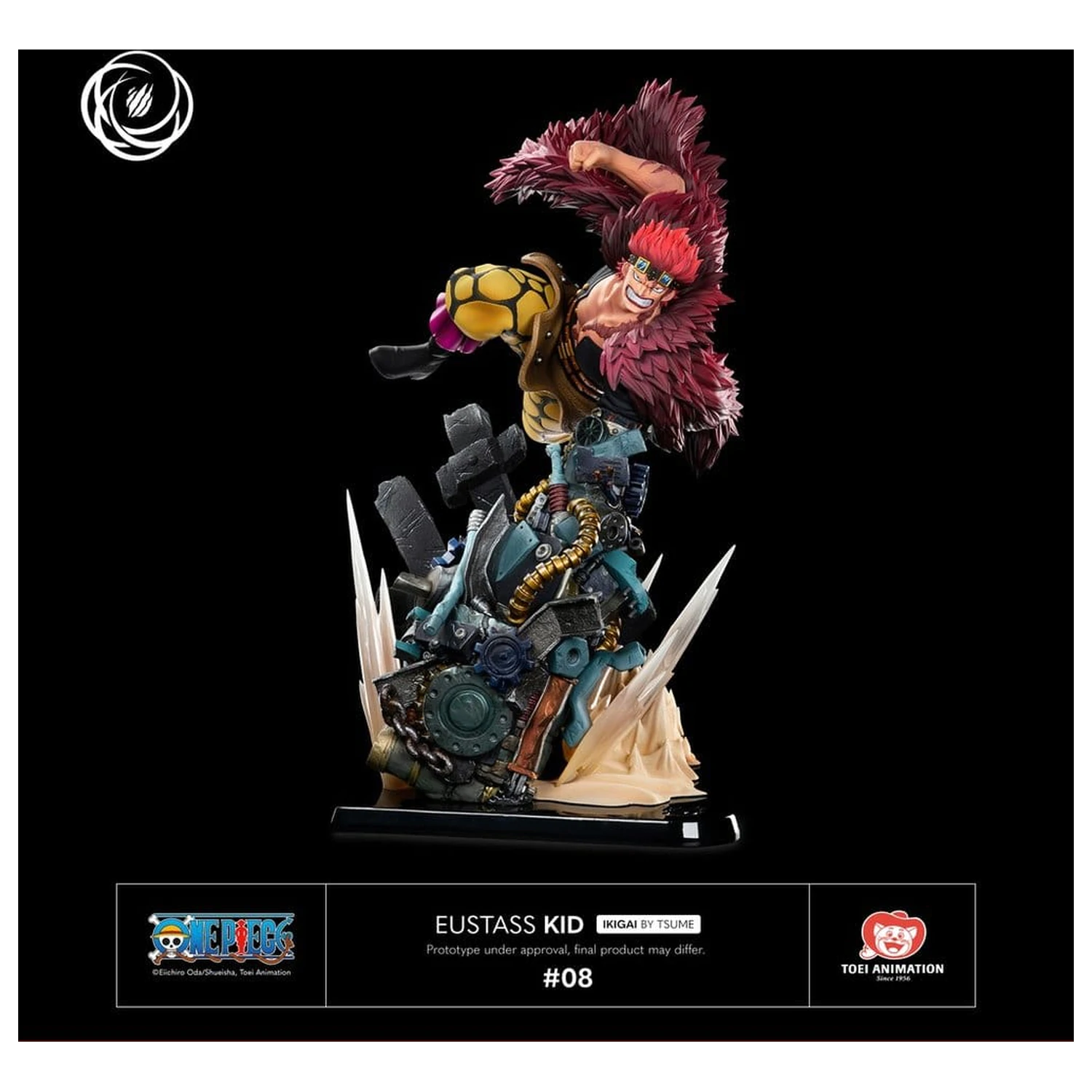 One Piece IKIGAI Figur 1/6 Eustass Kid Produktfoto