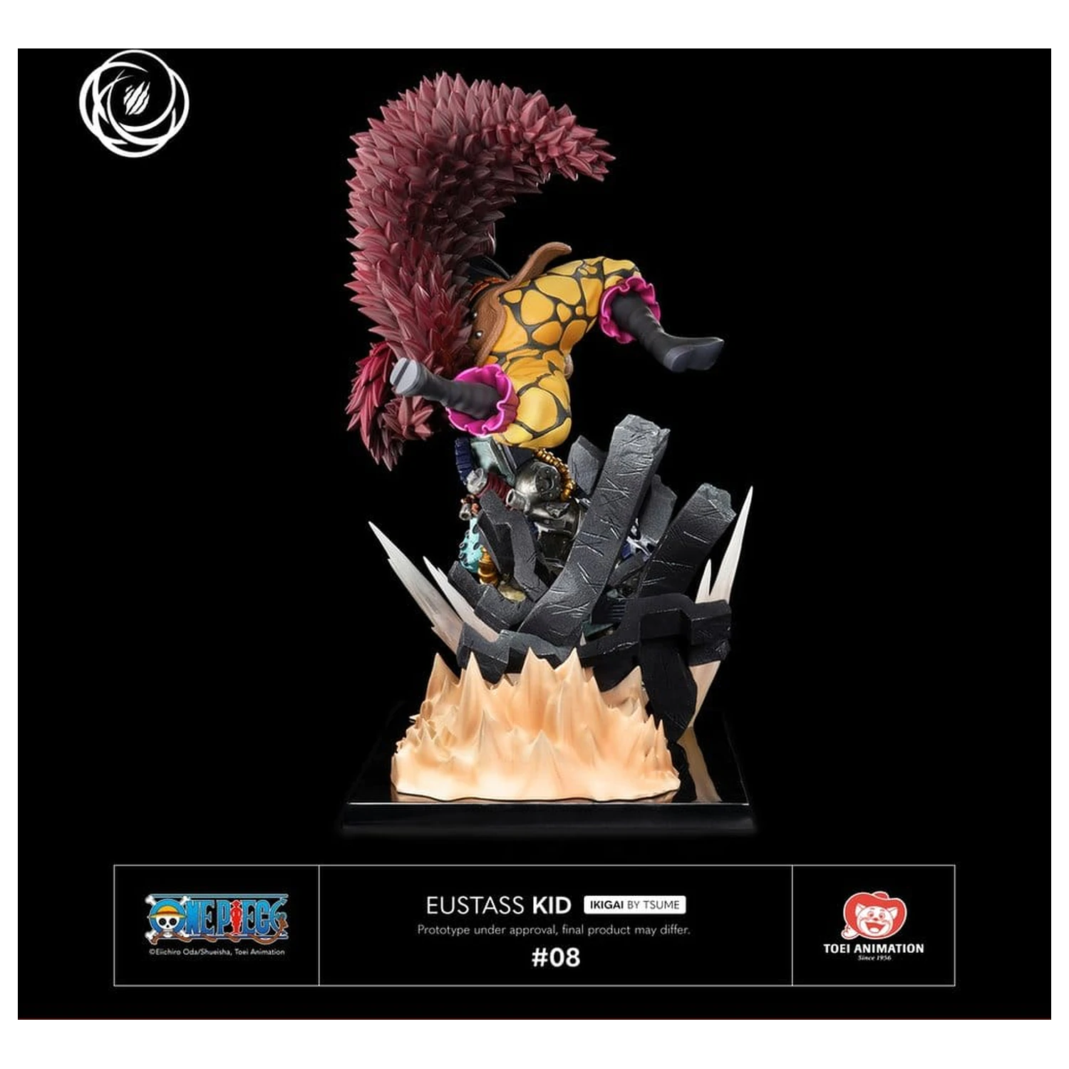 One Piece IKIGAI Figur 1/6 Eustass Kid Produktfoto