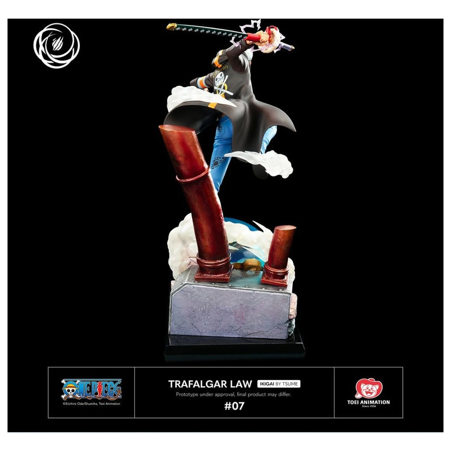 One Piece IKIGAI Figur 1/6 Trafalgar Law Produktfoto