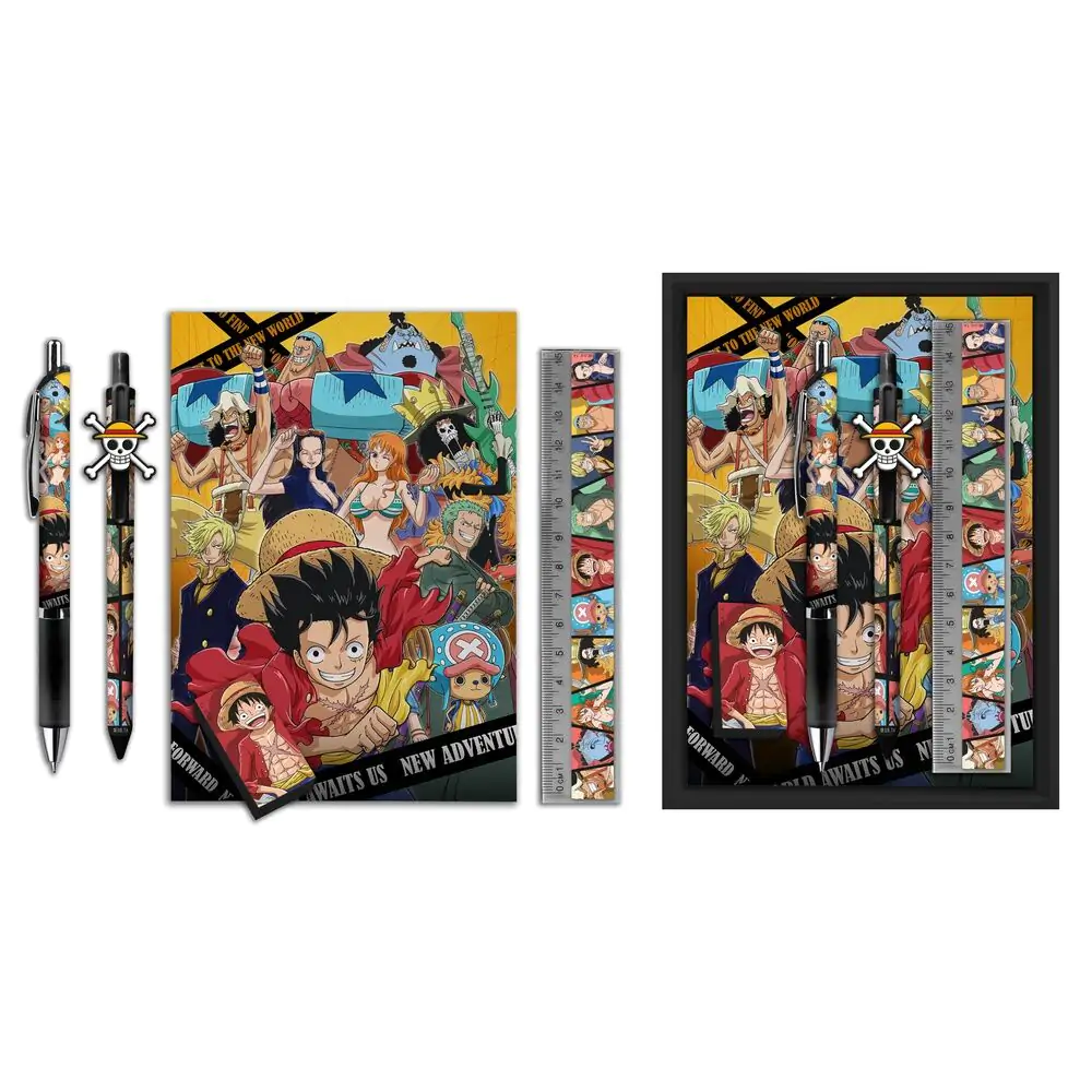 One Piece Schreibwarenset (5 Teile) Produktfoto