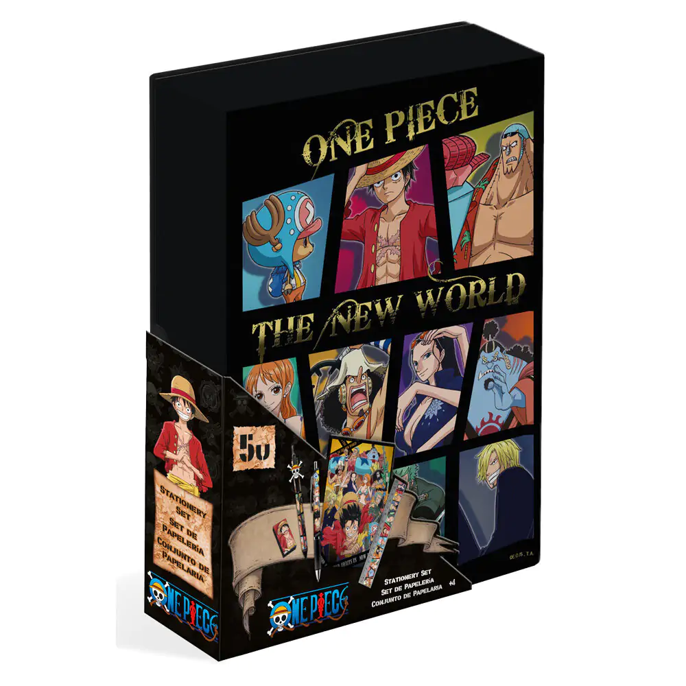 One Piece Schreibwarenset (5 Teile) Produktfoto