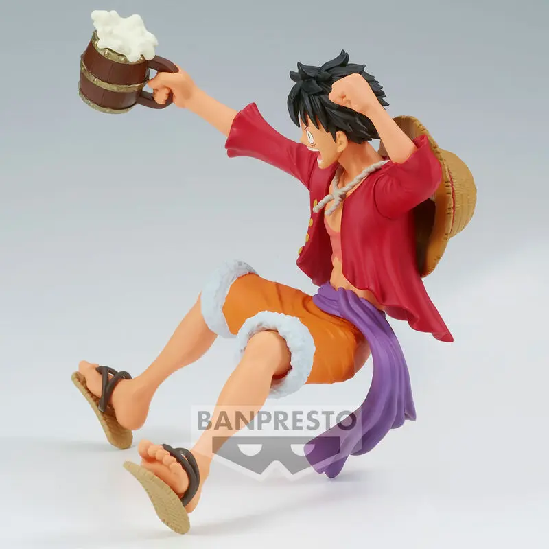 One Piece Its a Banquet!! Monkey D. Luffy Figur 9cm Produktfoto