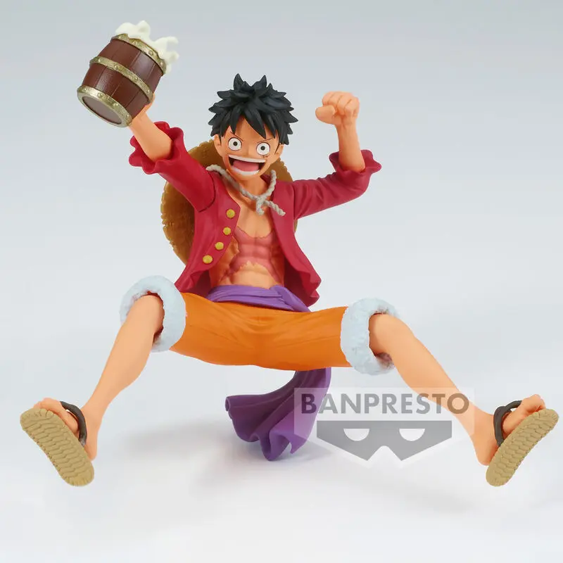 One Piece Its a Banquet!! Monkey D. Luffy Figur 9cm Produktfoto