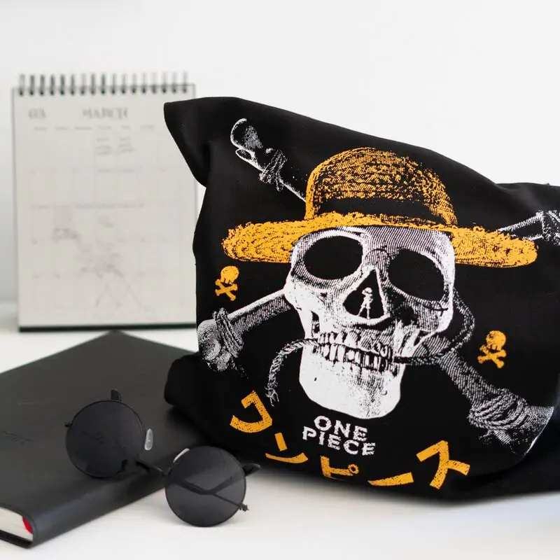 One Piece Jolly Roger Tragetasche termékfotó