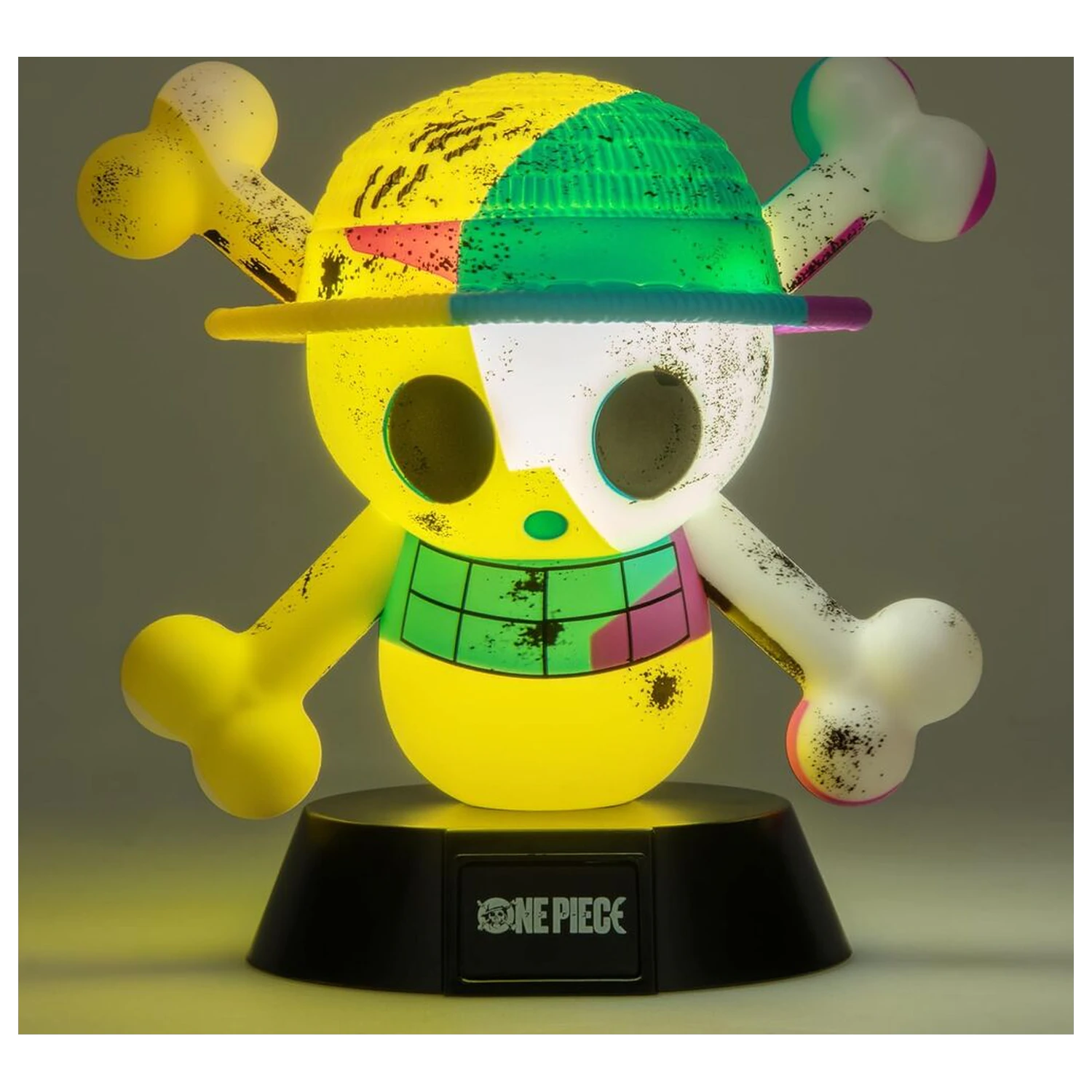 One Piece Jolly Roger Icon Lampe Produktfoto