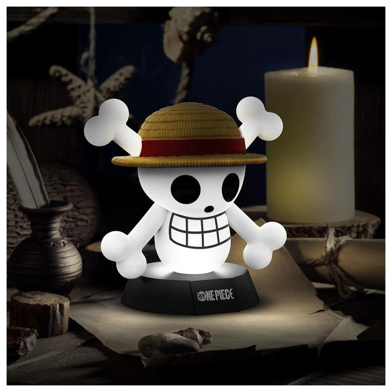 One Piece Icon Licht Jolly Roger Produktfoto