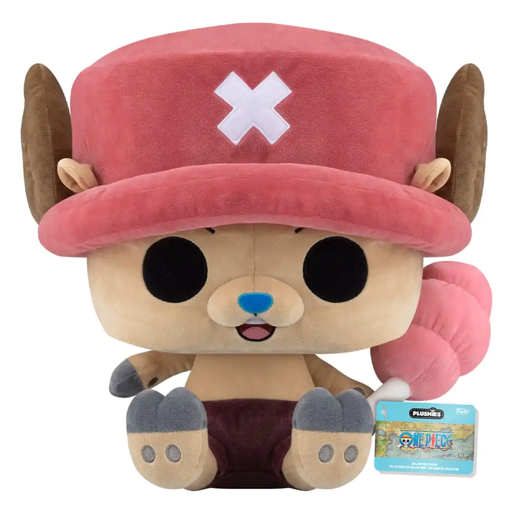 One Piece Jumbo Plüschfigur Tony Tony Chopper mit Zuckerwatte 41 cm Produktfoto