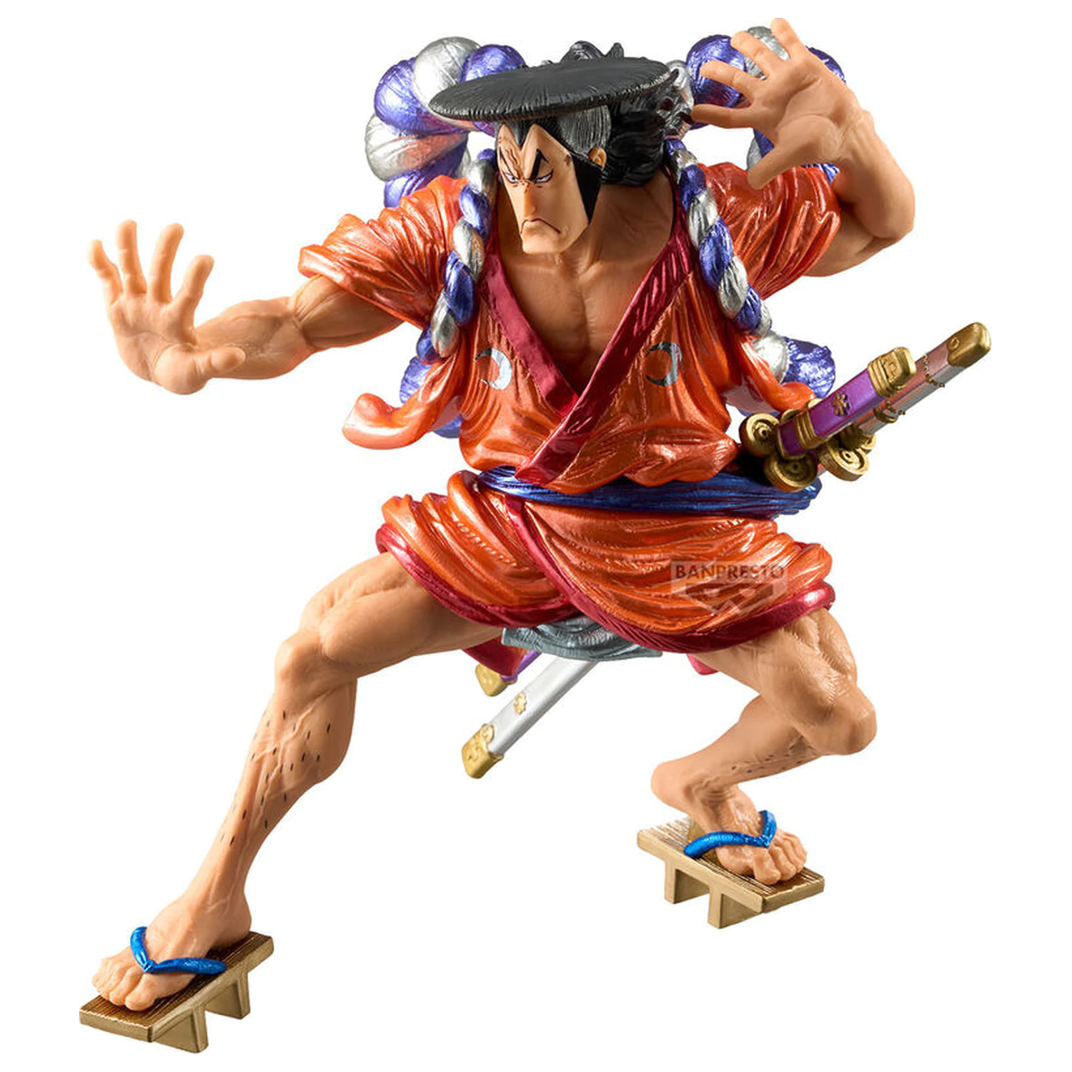 One Piece King of Artist Kouzuki Oden Special Ver Figur 17cm Produktfoto