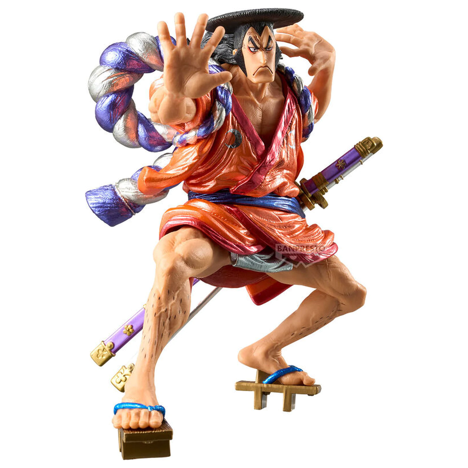 One Piece King of Artist Kouzuki Oden Special Ver Figur 17cm Produktfoto