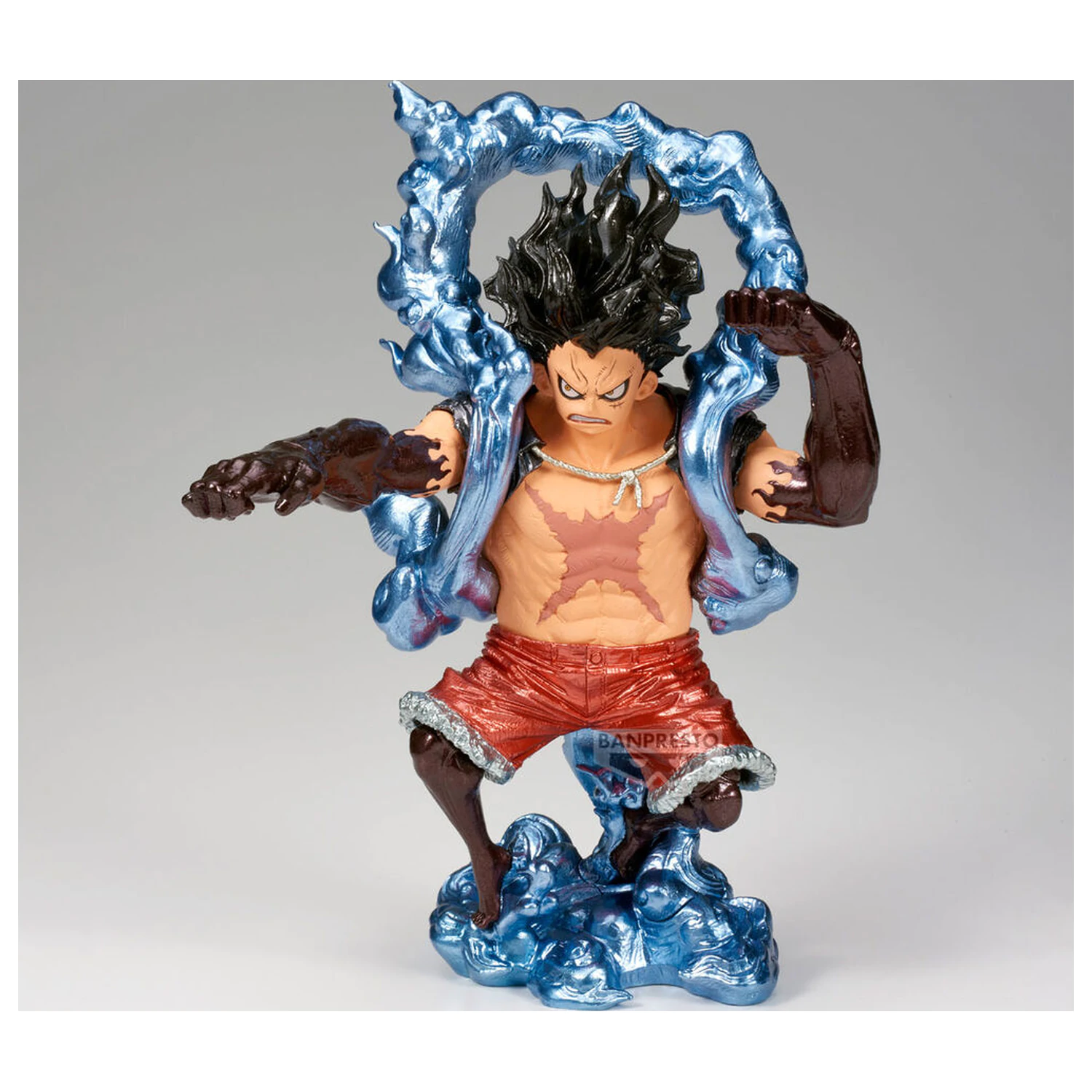 One Piece King of Artist Monkey D Luffy Gear 4 Snakeman Figur 19cm Produktfoto