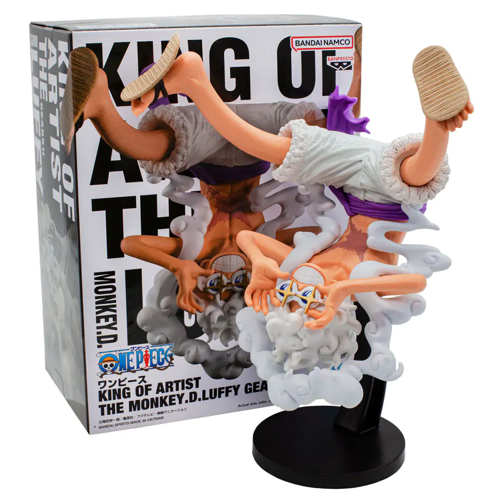 One Piece King of Artist Monkey D Luffy Gear5 Figur 15cm Produktfoto