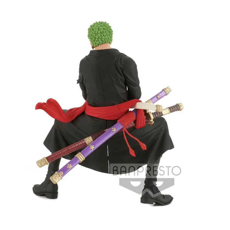 One Piece King of Artist Roronoa Zoro Wanokuni Figur 18cm Produktfoto