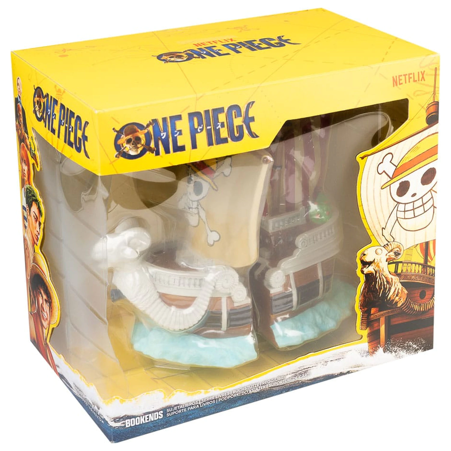 One Piece Buchstützen Produktfoto