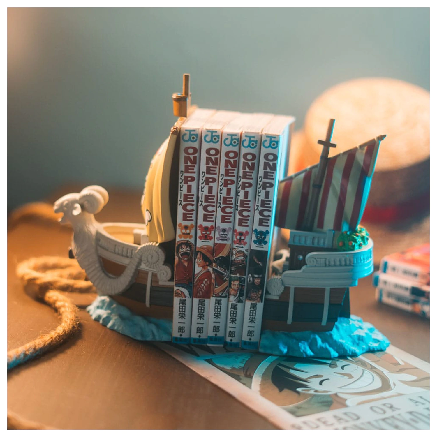 One Piece Buchstützen Produktfoto