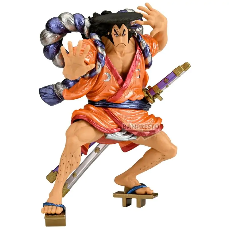 One Piece Kouzuki Oden Battle Record Figur 17cm Produktfoto