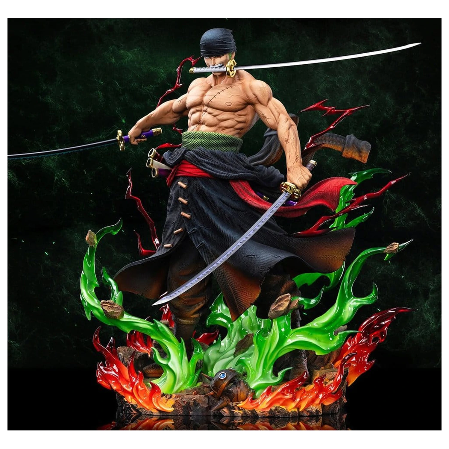 One Piece Legendary Strohhut-Crew Serie Statue Roronoa Zoro (Premium Version) 34 cm Produktfoto