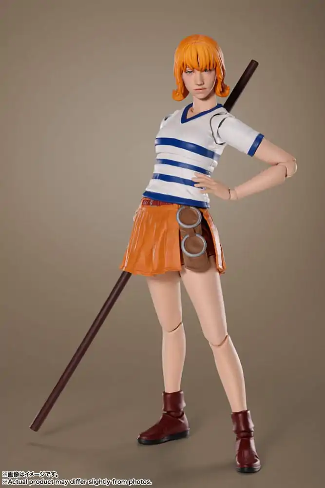 One Piece Live Action S.H. Figuarts Actionfigur Nami 15 cm termékfotó