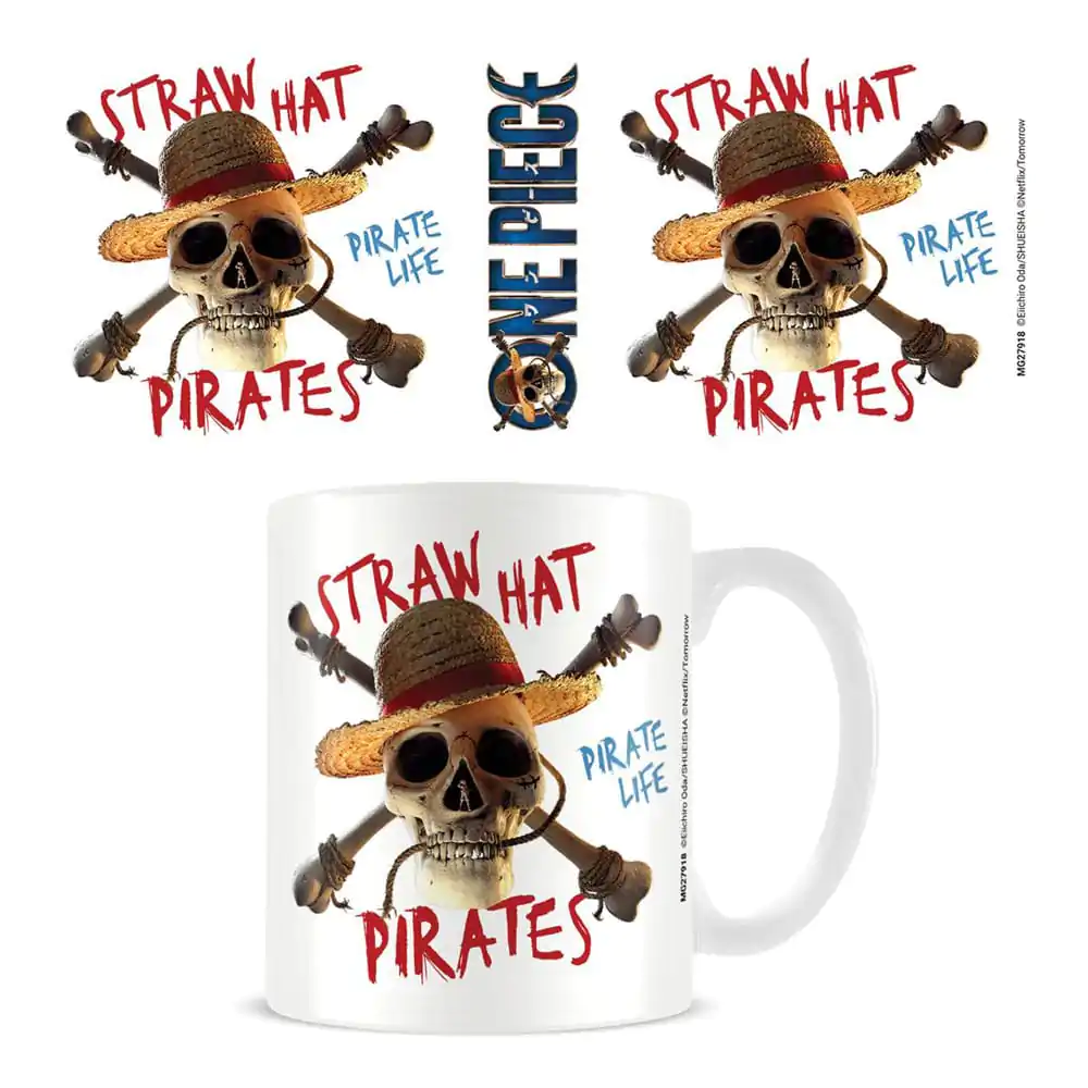 One Piece Live Action Tasse Straw Hat Pirate Emblem termékfotó