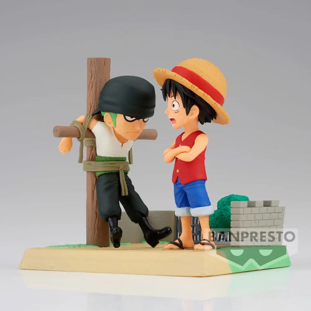 One Piece Log Stories Monkey D Luffy & Roronoa Zoro Figur 7cm termékfotó