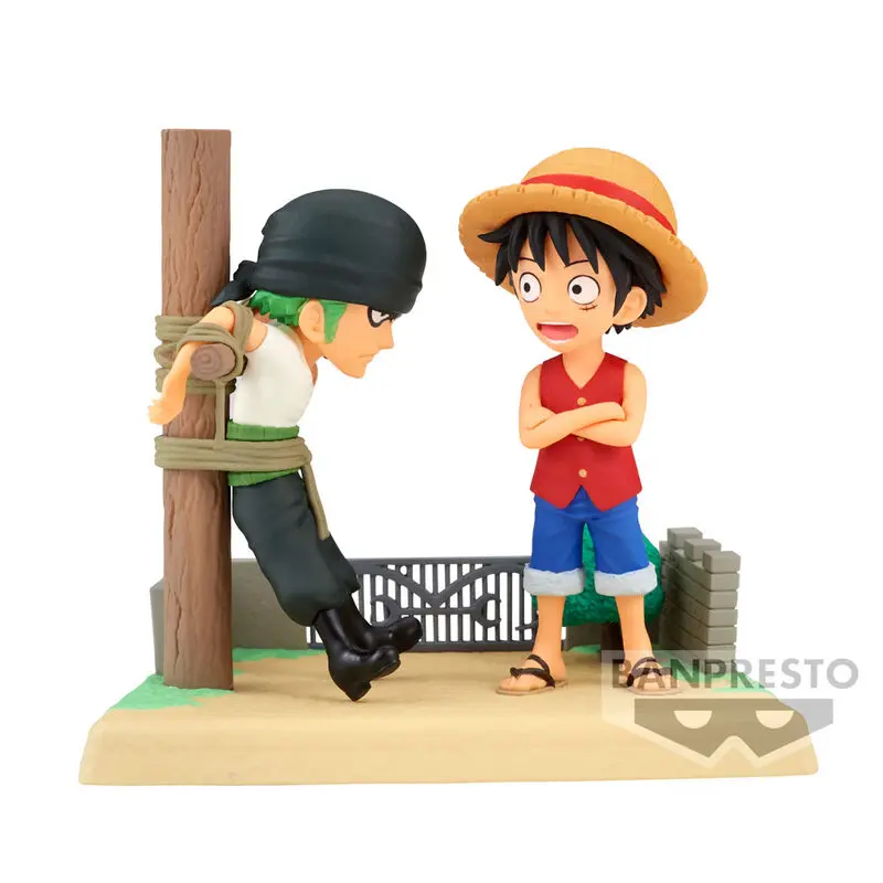 One Piece Log Stories Monkey D Luffy & Roronoa Zoro Figur 7cm termékfotó