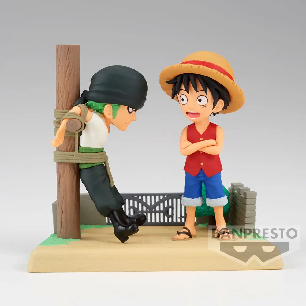 One Piece Log Stories Monkey D Luffy & Roronoa Zoro Figur 7cm termékfotó