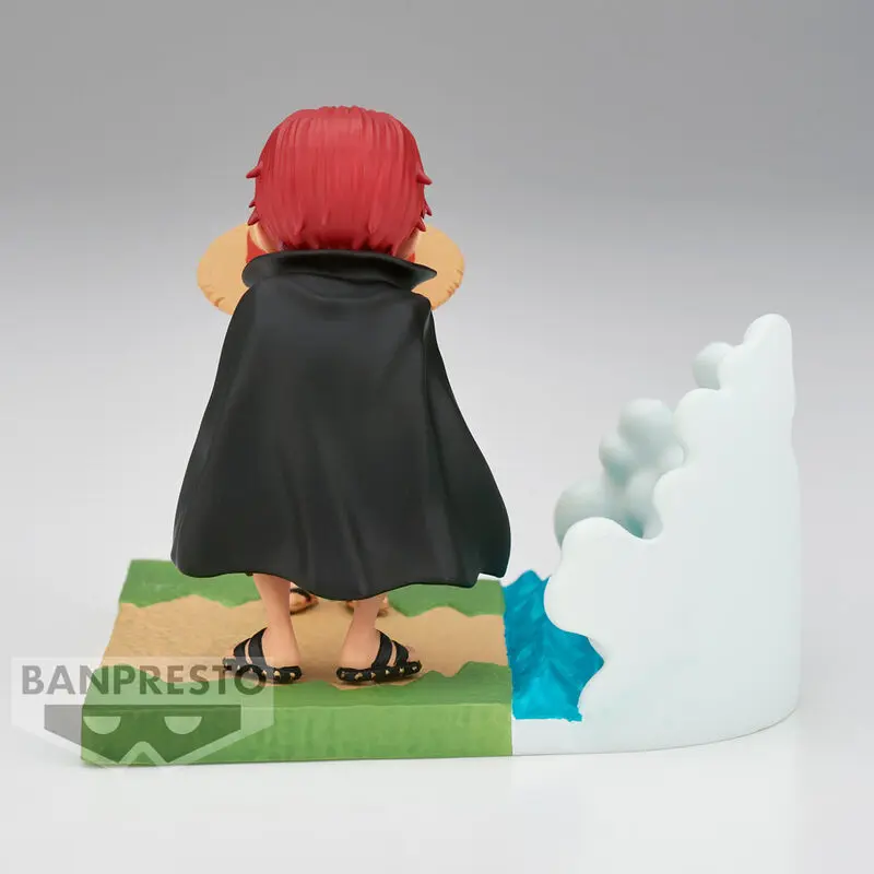 One Piece Log Stories Monkey Luffy &amp; Shanks Figur 7cm Produktfoto