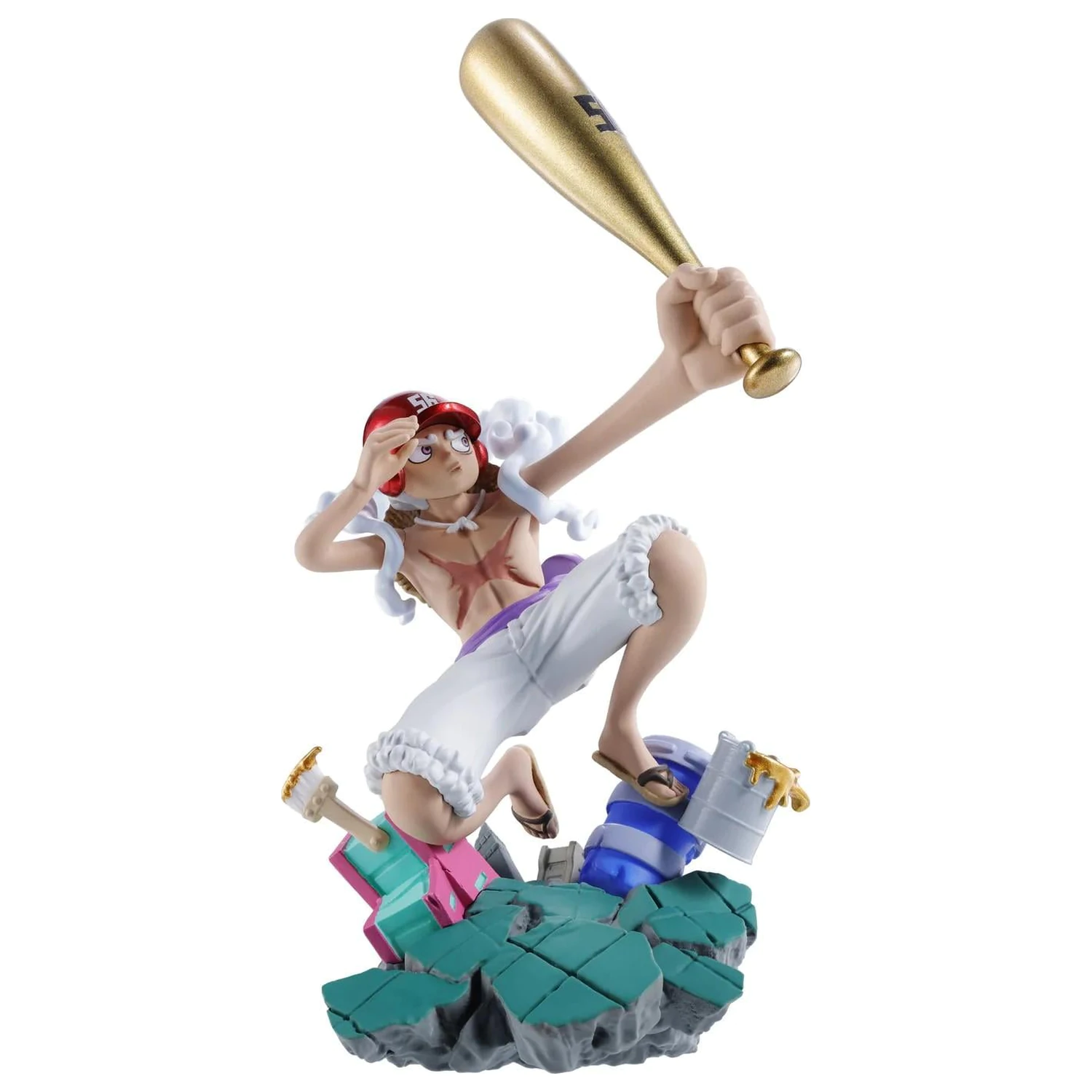 One Piece Logbox Re Birth Egghead 4er-Statuen-Set Petitrama 9 cm Produktfoto