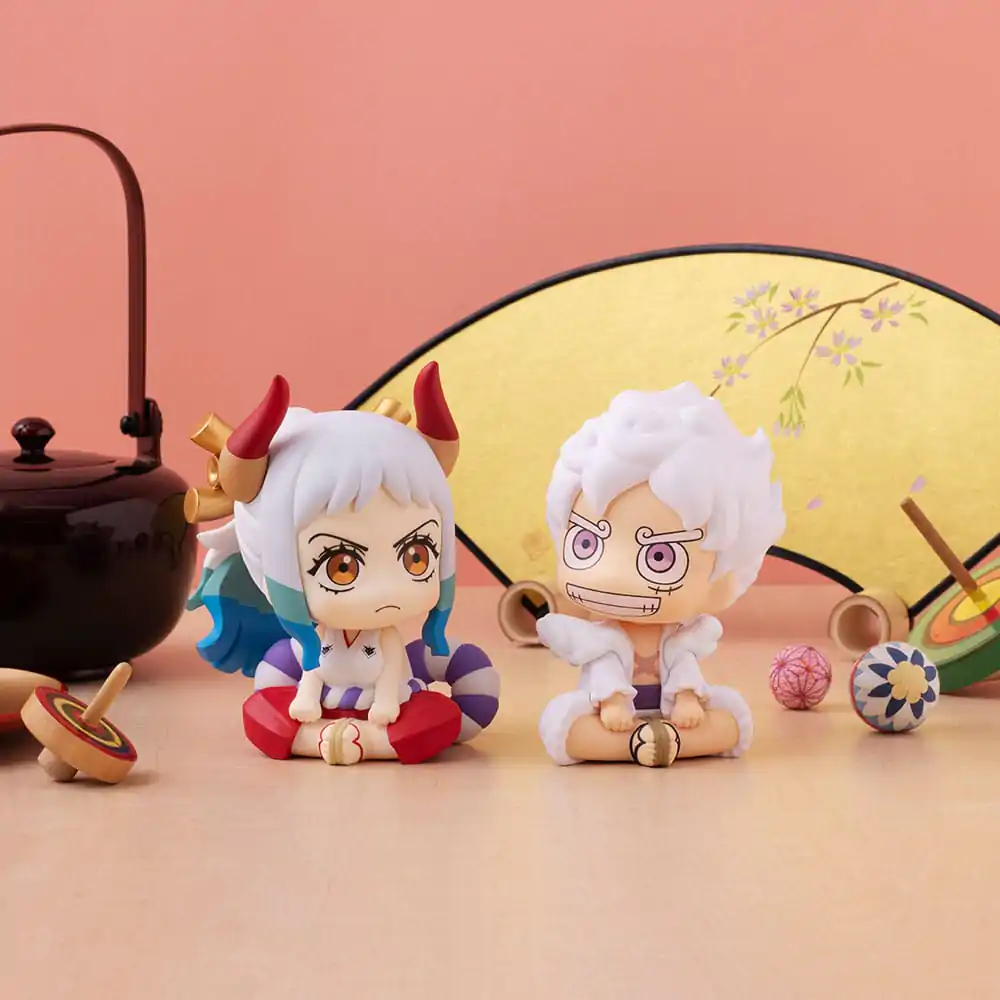 One Piece Look Up PVC Statue Monkey D. Luffy  Gear Fifth &amp; Yamato 11 cm (With Gift) Produktfoto