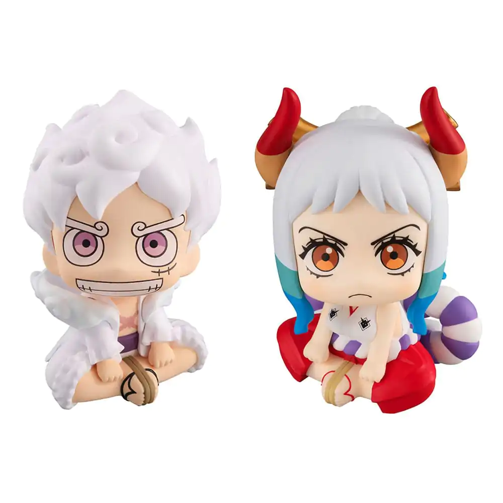 One Piece Look Up PVC Statue Monkey D. Luffy  Gear Fifth &amp; Yamato 11 cm (With Gift) Produktfoto