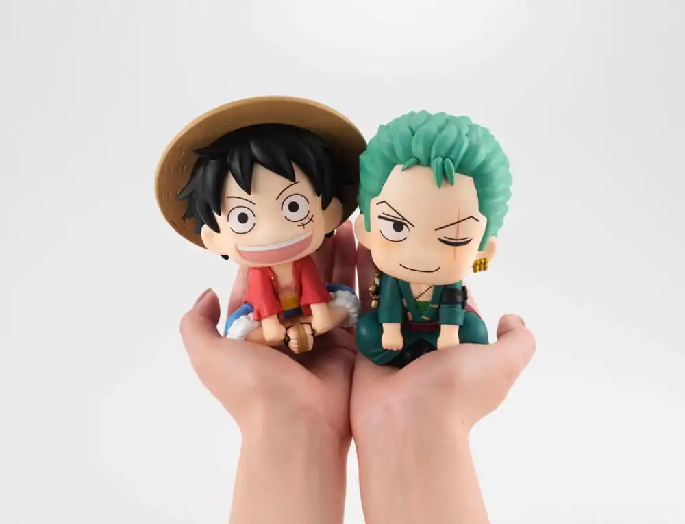 One Piece Look Up PVC Statue Monkey D. Luffy 11 cm Produktfoto