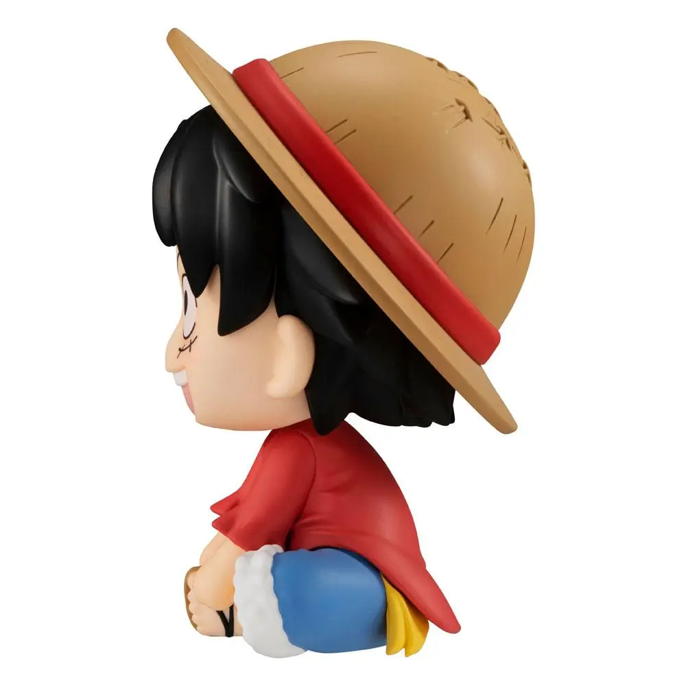 One Piece Look Up PVC Statue Monkey D. Ruffy 11 cm Produktfoto