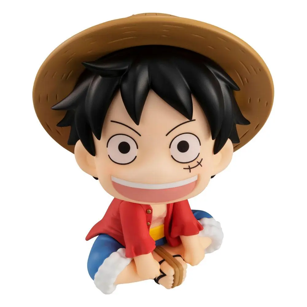 One Piece Look Up PVC Statue Monkey D. Ruffy 11 cm Produktfoto