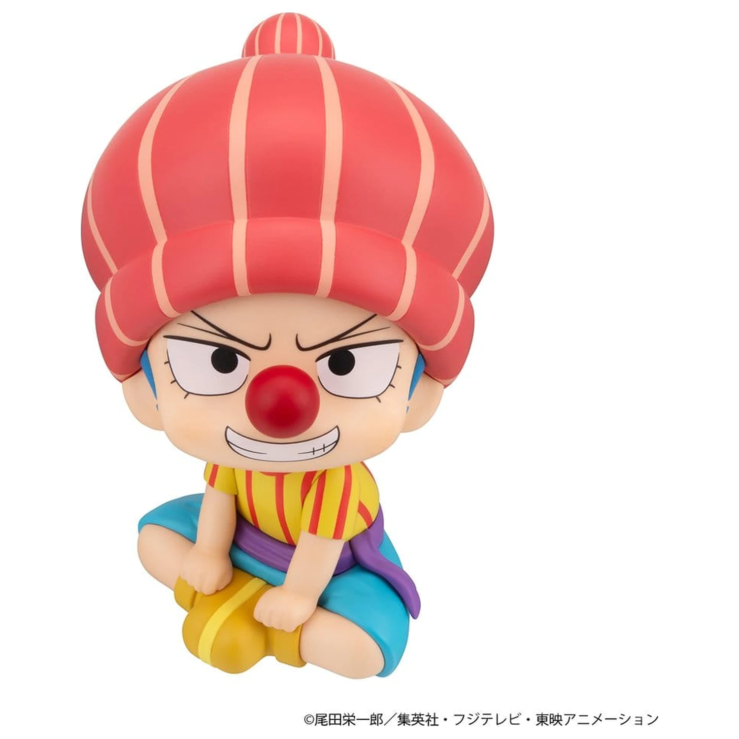 One Piece Look Up PVC Figur Buggy Childhood Ver. 11 Zentimeter Produktfoto
