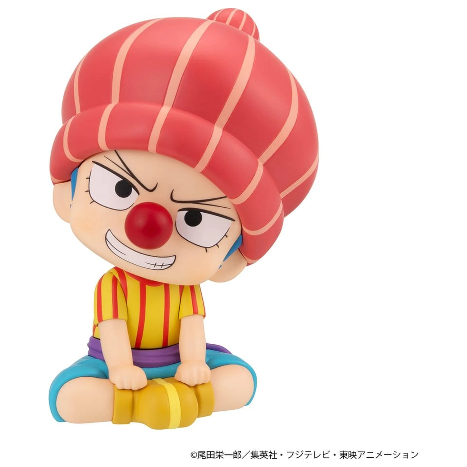 One Piece Look Up PVC Figur Buggy Childhood Ver. 11 Zentimeter Produktfoto