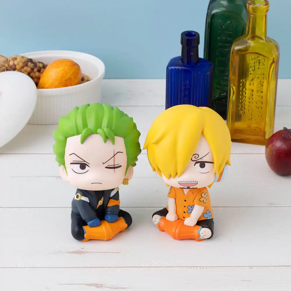 One Piece Look Up PVC Statuen Roronoa Zoro & Sanji Future Island Egghead Ver. 11 cm (with gift) Produktfoto