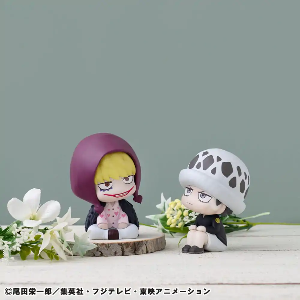 One Piece Look Up PVC Statuen Trafalgar Law Childhood Ver. & Corazon 11 cm (mit Geschenk) Produktfoto
