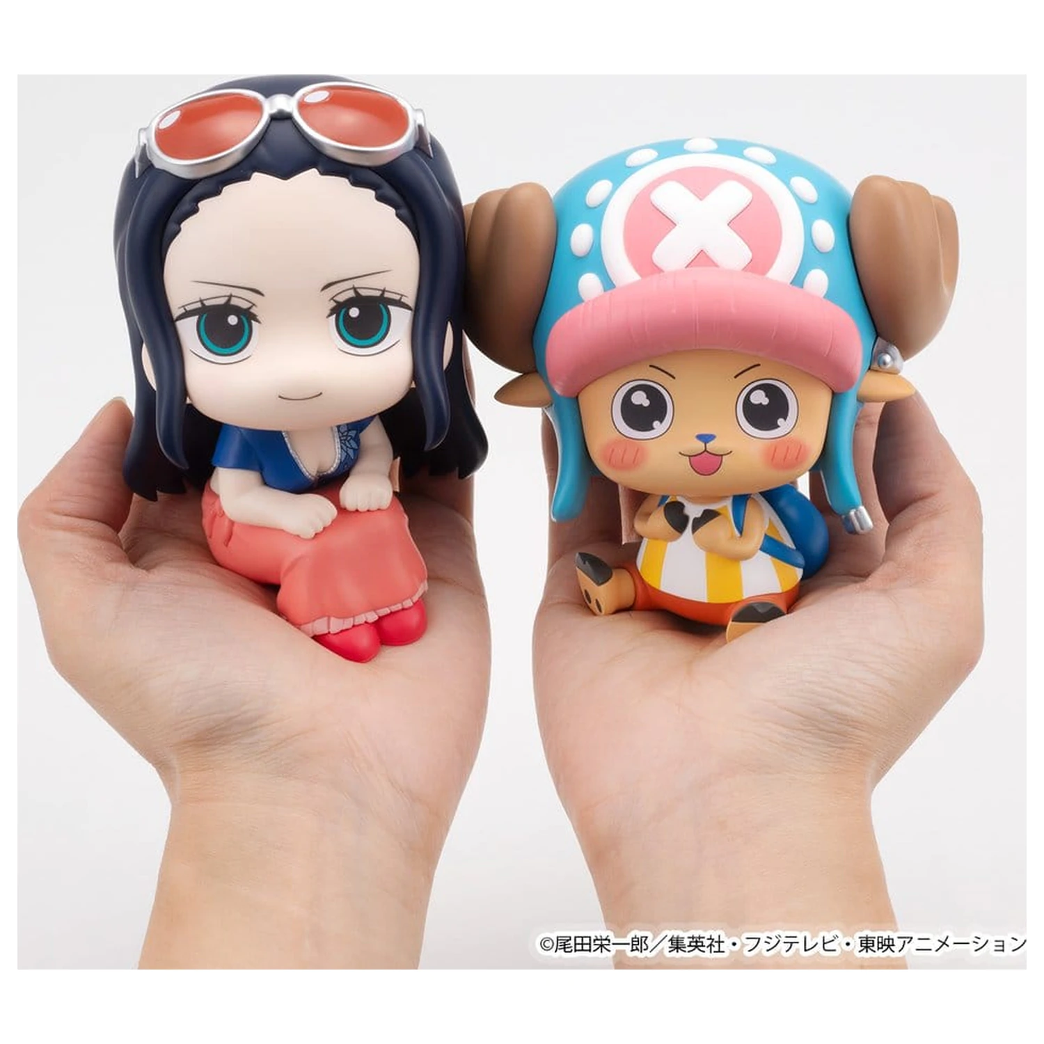 One Piece Lookup PVC Figuren 2er-Pack Nico Robin & Tony Tony Chopper Excited Ver. 11 cm (mit Geschenk) Produktfoto
