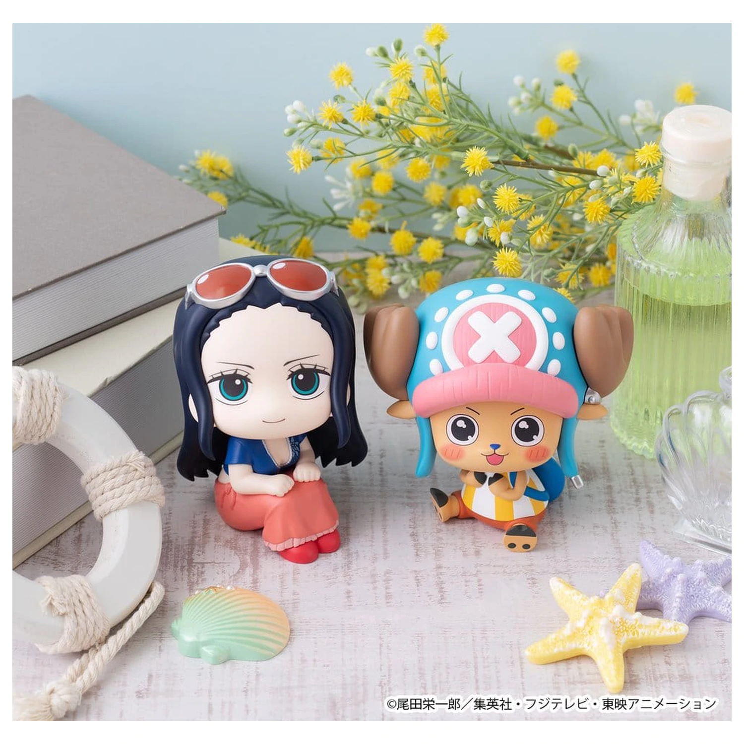 One Piece Lookup PVC Figuren 2er-Pack Nico Robin & Tony Tony Chopper Excited Ver. 11 cm (mit Geschenk) Produktfoto