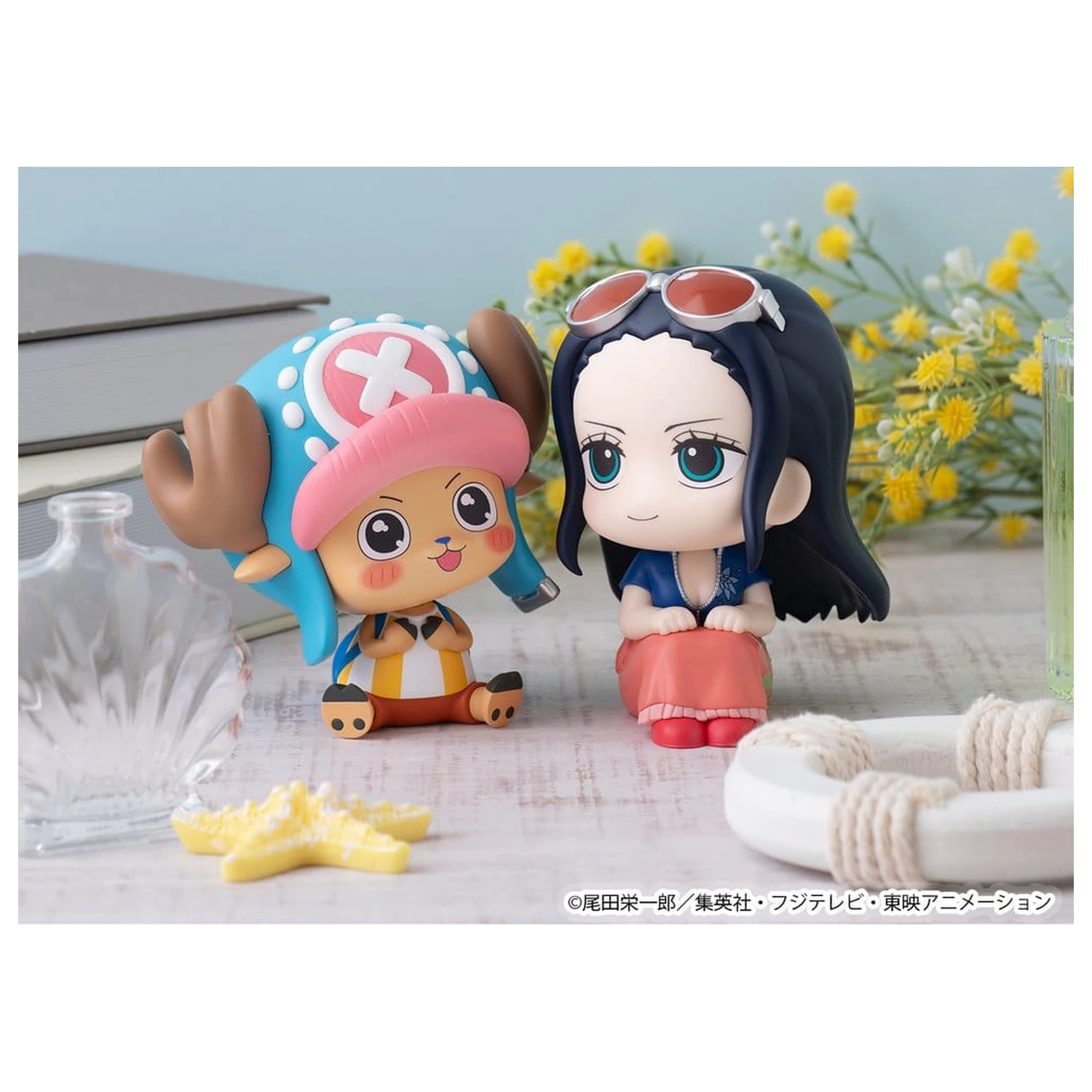 One Piece Lookup PVC Figuren 2er-Pack Nico Robin & Tony Tony Chopper Excited Ver. 11 cm (mit Geschenk) Produktfoto