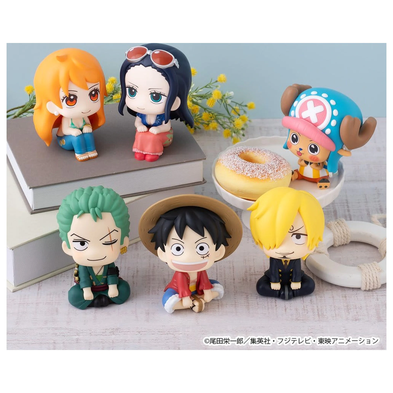 One Piece Lookup PVC Figuren 2er-Pack Nico Robin & Tony Tony Chopper Excited Ver. 11 cm (mit Geschenk) Produktfoto