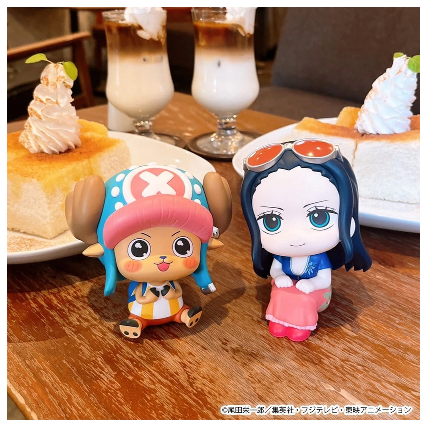 One Piece Lookup PVC Figuren 2er-Pack Nico Robin & Tony Tony Chopper Excited Ver. 11 cm (mit Geschenk) Produktfoto