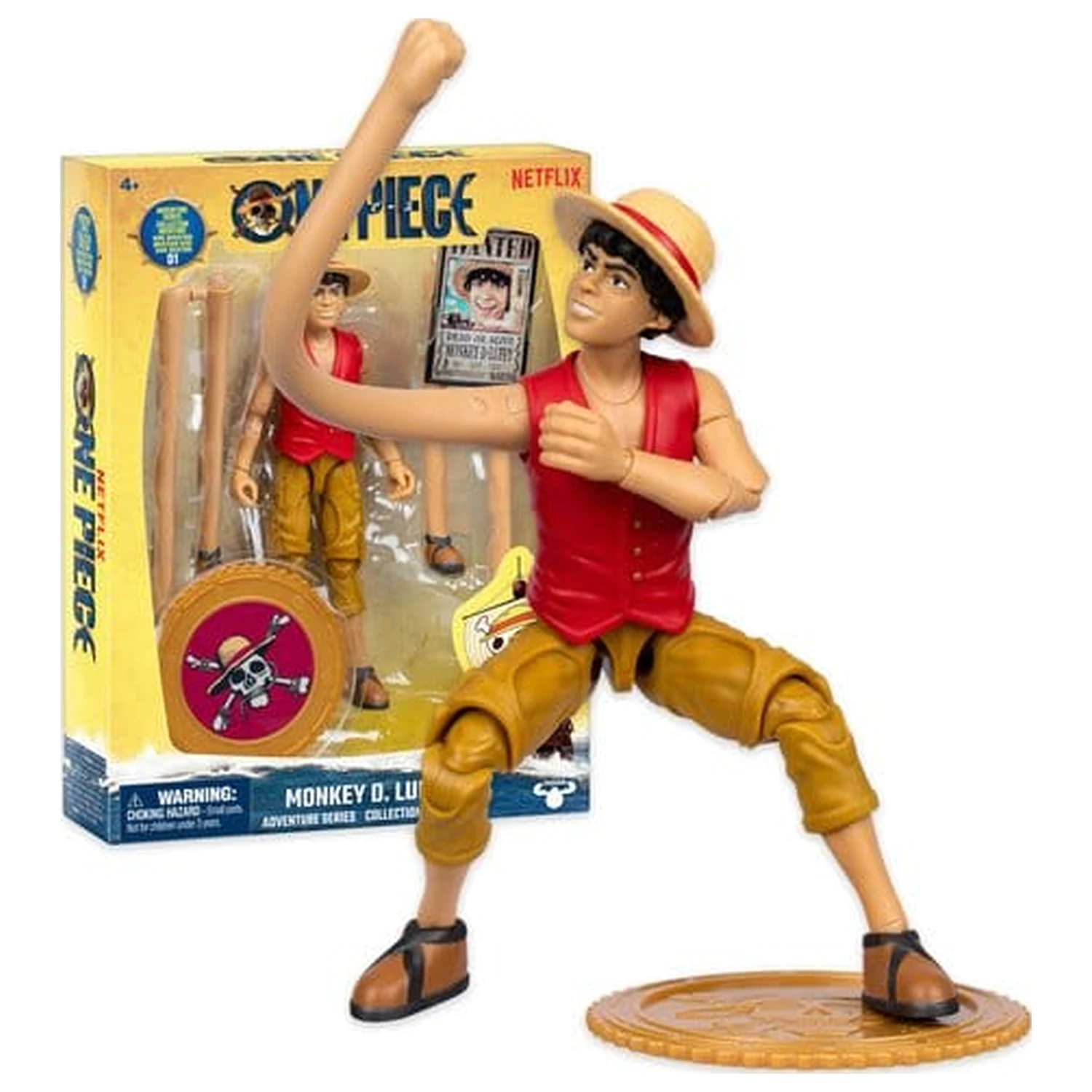 One Piece Actionfigur Luffy Produktfoto