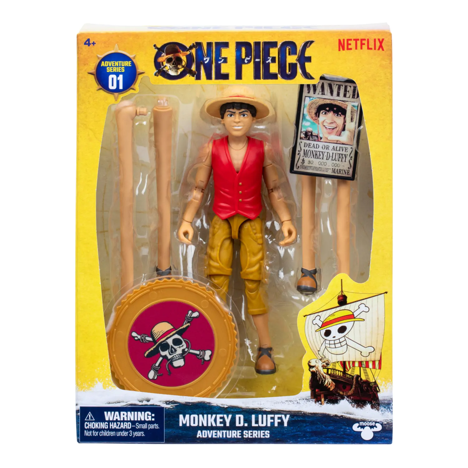 One Piece Actionfigur Luffy Produktfoto